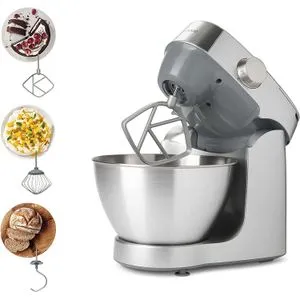 Kenwood Stand Mixer Prospario Plus KHC29.A0SI - 1000 Watt - 4.3 Liter 3 Pot - Silver