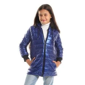 Caesar Girls Capotene Lining Jacket With Zipper