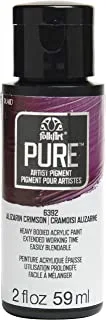 FolkArt Pure Artist Pigment Paint, 2 oz, Alizarin Crimson