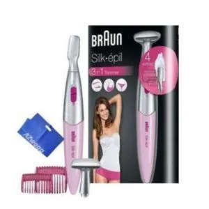 Braun Silk-épil 3 In1 Trimmer FG 1103 مع 4 ملحقات + حقيبة أزواء