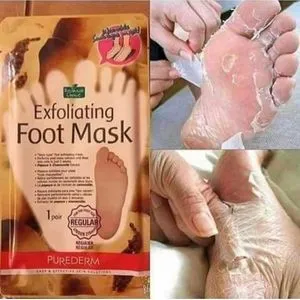 Pure Derm Exfoliating Foot Mask - 1 Pair