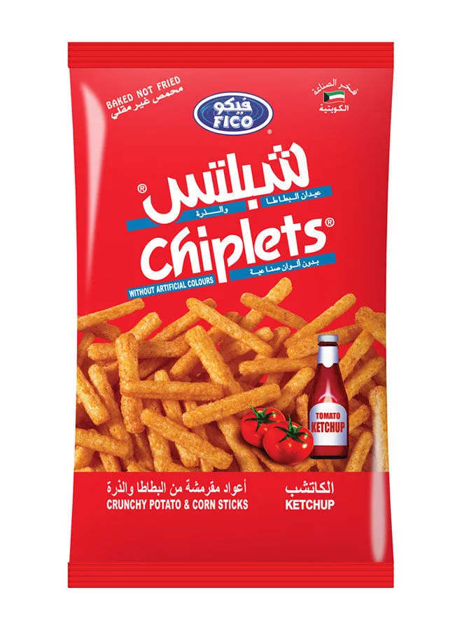 Vico Chiplets Potato Sticks With ketchup 28 Grams