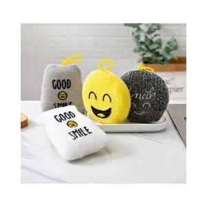 Taha Offer Smile Kitchen Sponge 4  Pieces