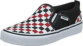 Vans unisex-child Asher Checkerboard Skate Shoe