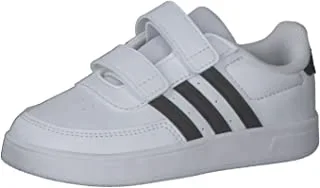 adidas unisex-baby Breaknet Lifestyle Court Two-Strap Hook-and-Loop Shoes TENNIS SHOES for Unisex Kids Sneakers