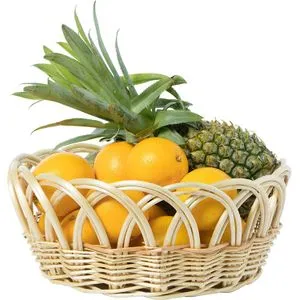 Bread And Fruit Platter -Serving Trays By Hand To Organize