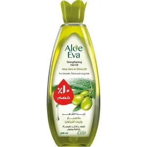 Eva Hair Oil with Aloe Vera and olive oil 200ml 10%