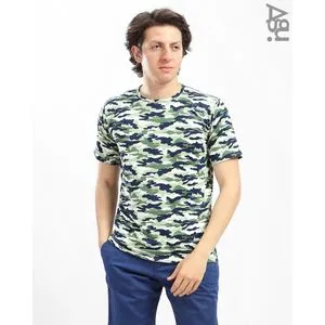 AGU Army Pattern Short Sleeves T-shirt - Green