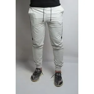 Caesar Packet Detailed Casual Sweatpant LIGHT GREY