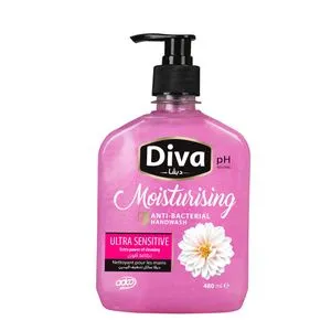 Diva Liquid Hand Wash – Ultra Sensitive – 480ml