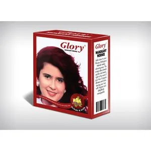 Glory Henna Hair Color – Burgundy – 6 Sachet – 10gm