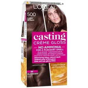 L'Oreal Paris Casting Crème Gloss Hair Color - 500 Light Brown