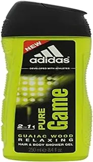 Adidas Pure Game 3 In 1 Body Hair And Face Shower Gel