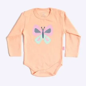 Cottonil Pack Of 3 -Printed Colorful Long Sleeves Cotton Bodysuit