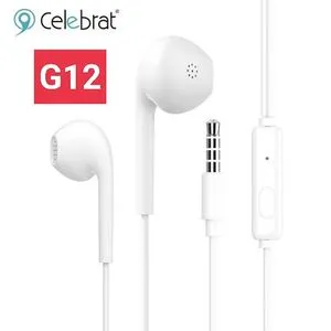 Celebrat Earphone Original Celebrat G12-original - White