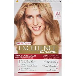 L'Oreal Paris Excellence Crème - 8.1 Light Ash Blonde