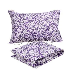 Snooze Snooze, Flat Bed Sheet Single+ 1 Free Pillowcase (Oriental Mauve)