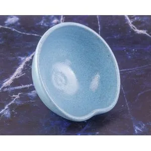 Ebda3 Men Masr Light Blue Ceramic Soup Bowl- 17 X 7 Cm