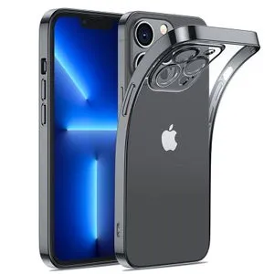 JOYROOM 14Q Case For IPhone 14 Cover With Metallic Frame Black (JR-14Q1-black)