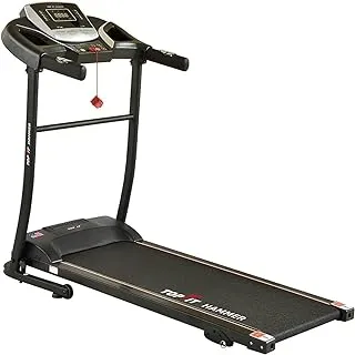 Top fit mt-555 digital treadmill 68 x 127 cm, 2.25 hp - black