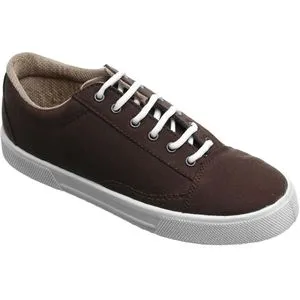 RIMINI 15120-Canvas Lace-up Sneakers For Men Brown