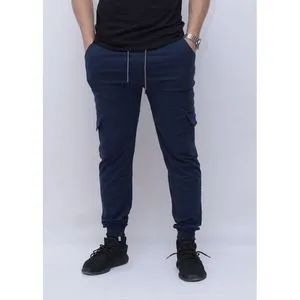 Caesar Elastic Waist With Blue  Sweatpants