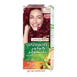 Garnier Color Naturals صبغة شعر دائمة - 6.6 أحمر نقي