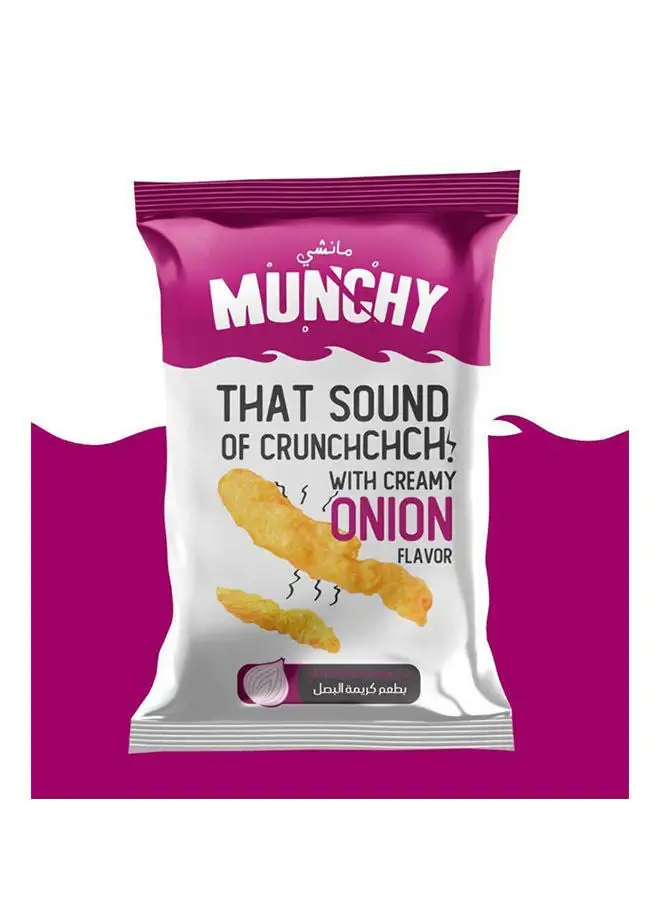 Munchy Crunchy Snacks With Creamy Onion 70 Grams