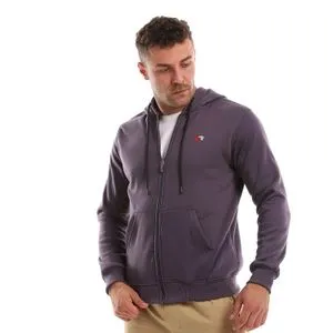 Caesar Front Pockets Zipped Hoodie