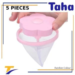 Taha Offer Washing Machine Lint Filter And Hair Catcher  5 Pcs