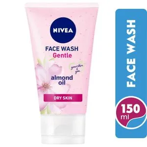 NIVEA Face Wash Cleanser, Gentle Cleansing, Dry Skin, 150ml