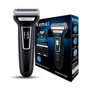 Kemei Km-6558 3 In 1 Electric Hair Clipper - Black