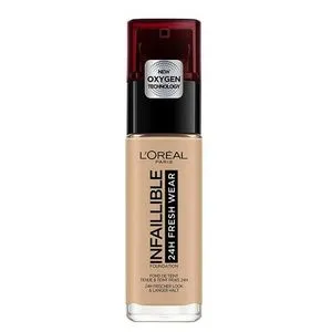 L'Oreal Paris Infaillible 24H Fresh Wear Foundation 200 Golden Sand -SPF 25 + Vitamin C