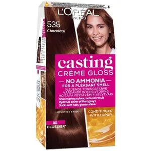 L'Oreal Paris Casting Crème Gloss Hair Color - 535 Mahogany Golden Light Brown