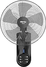 Mienta - wall fan with remote - 18'' - wind - wf50238a