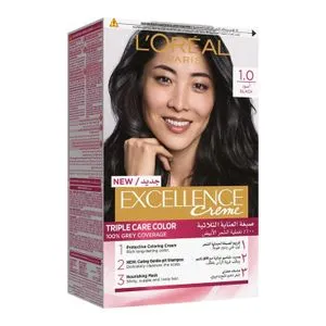 L'Oreal Paris Excellence Crème Hair Color - Black 1