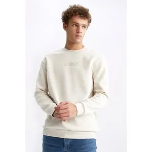 Defacto Man Boxy Fit Long Sleeve Sweatshirt
