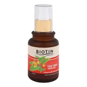 Biotin Hair Set Hair Oil Tea Tree 120 Ml
