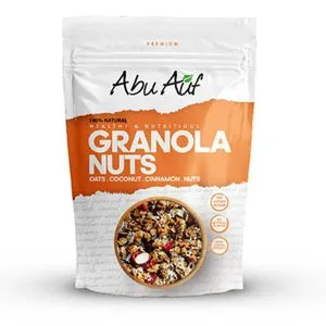 Abu Auf Crispy Granola With Nuts - 400 Gm