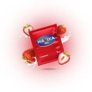 Mavixa Delay Lubricant Gel Strawberry- 20 Sachets 5 Gm