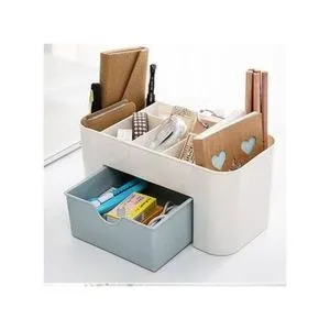 Multifunctional Accessory Organizer, Makeup & Cosmetic Organizer - Off White