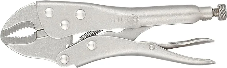 Ingco HCJLW0207 Heavy-Duty Curved Jaw Locking Pliers - 7 Inches