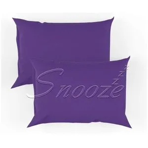 Snooze Pillowcases - 2 Pcs - Purple