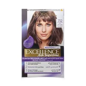 L'oreal Excellence Crème Hair Color - 7.12 Ash Cool Pearl Blonde