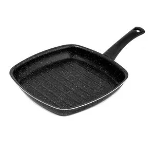 Lazord Granite Grill Frying Pan - Black