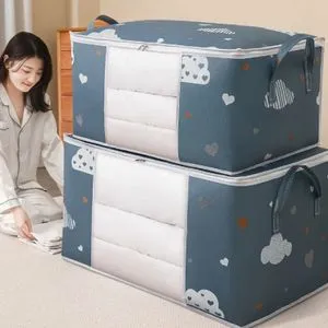 2 Pcs Foldable Storage Clothes Bag,Storage Bag Organizers ..