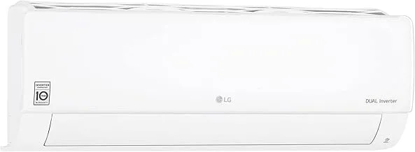 LG Dual Cool Split Inverter Air Conditioner, 3 HP, Cooling And Heating, White - S4-W24K23AE