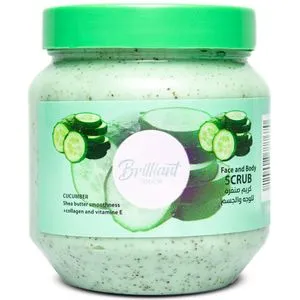 Brilliant Touch Face &body Scrub 250ml Cucumber