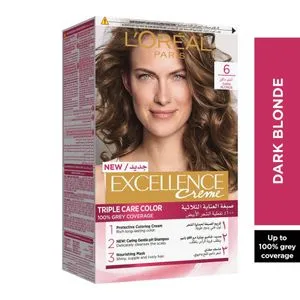 L'Oreal Paris Excellence Crème صبغة شعر - 6 أشقر غامق