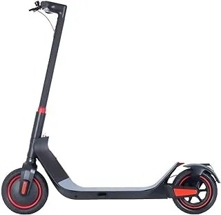 KUGOO G-Max Folding Electric Scooter 10-Inch Pneumatic Tire 500W - Black